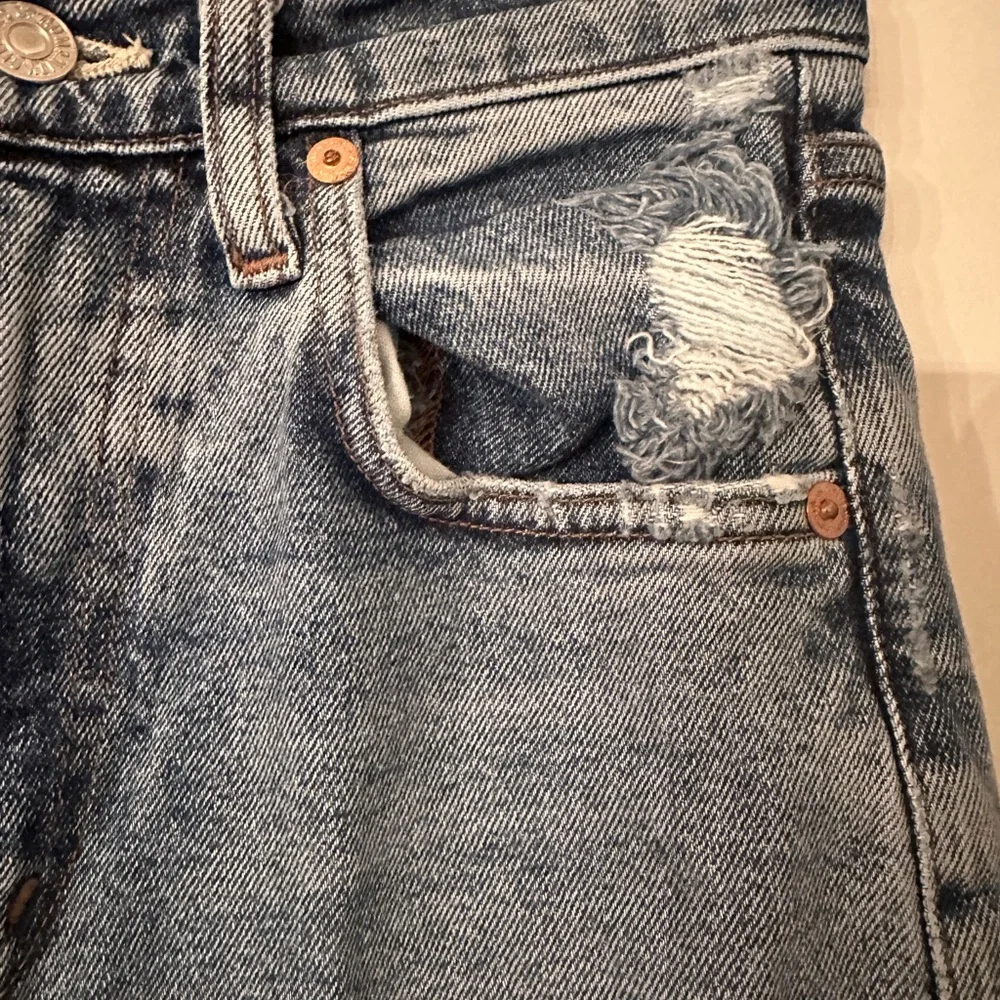 Citizen of Humanity Classic Blue Wide-Leg Jeans - size 23 - Picture 3 of 11